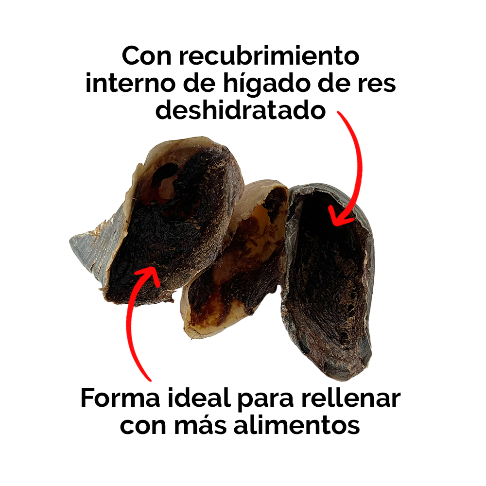 Pezuña de res con hígado