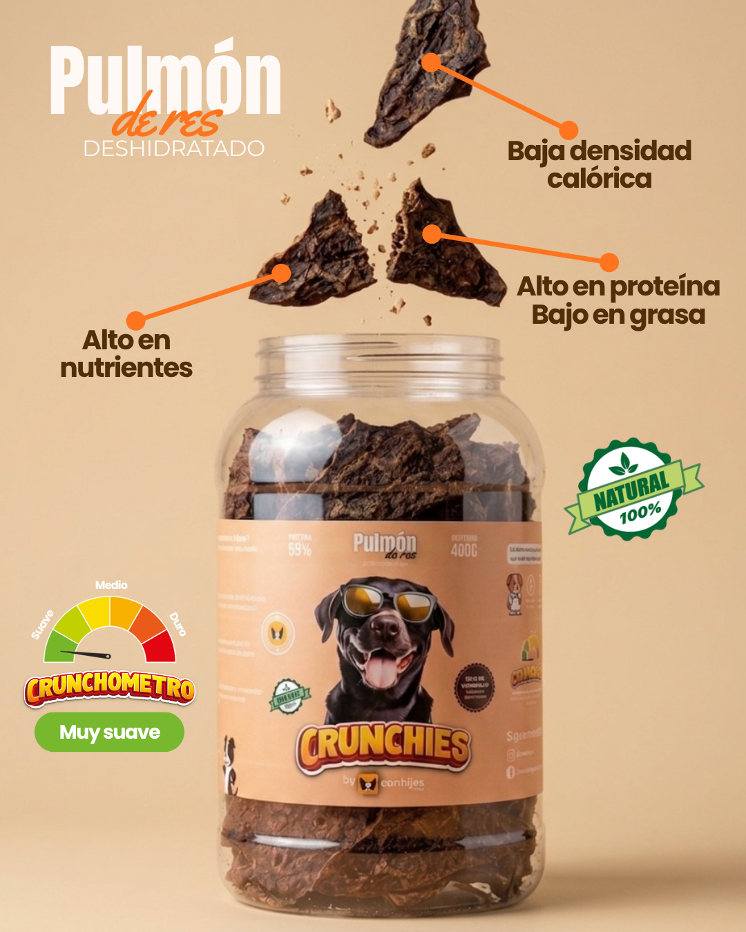 Pulmón de res