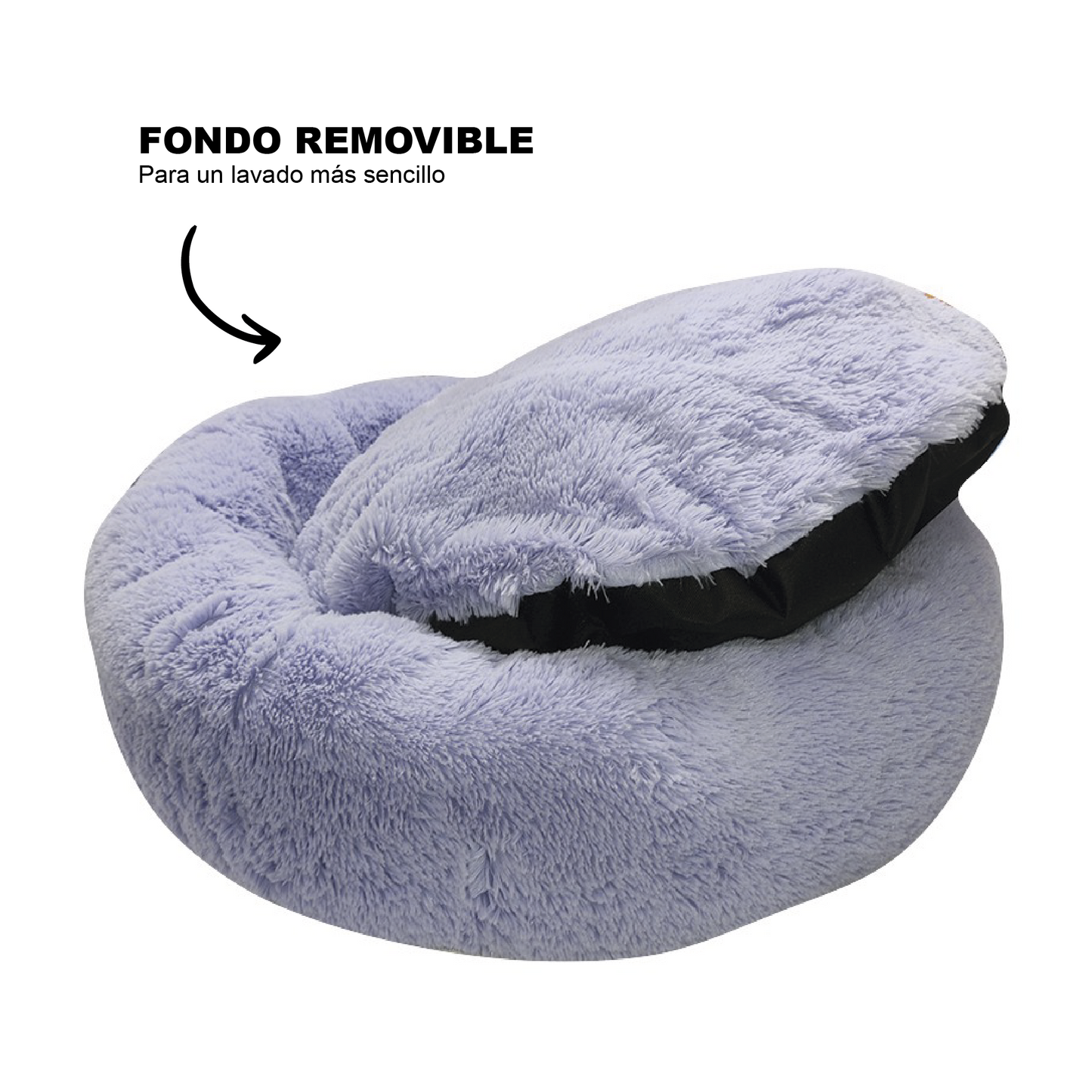 Cama premium anti estrés para perros