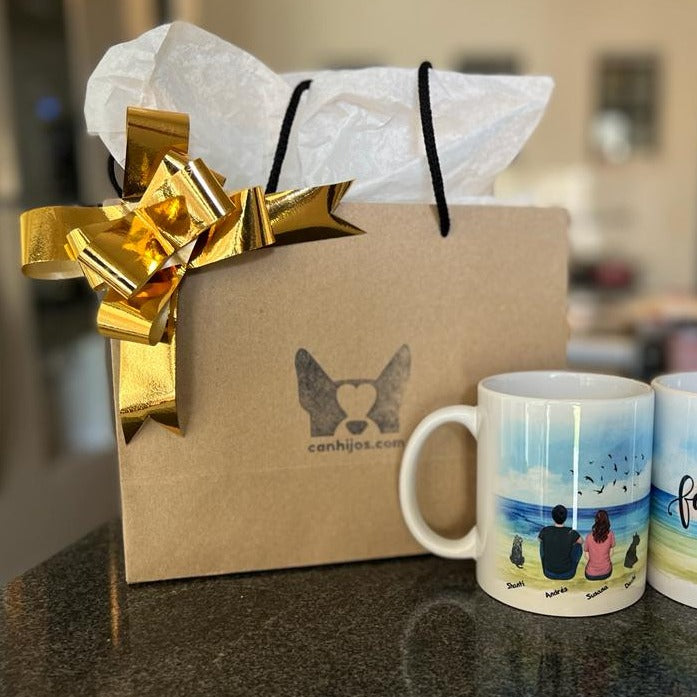 Envoltura de regalo para tazas