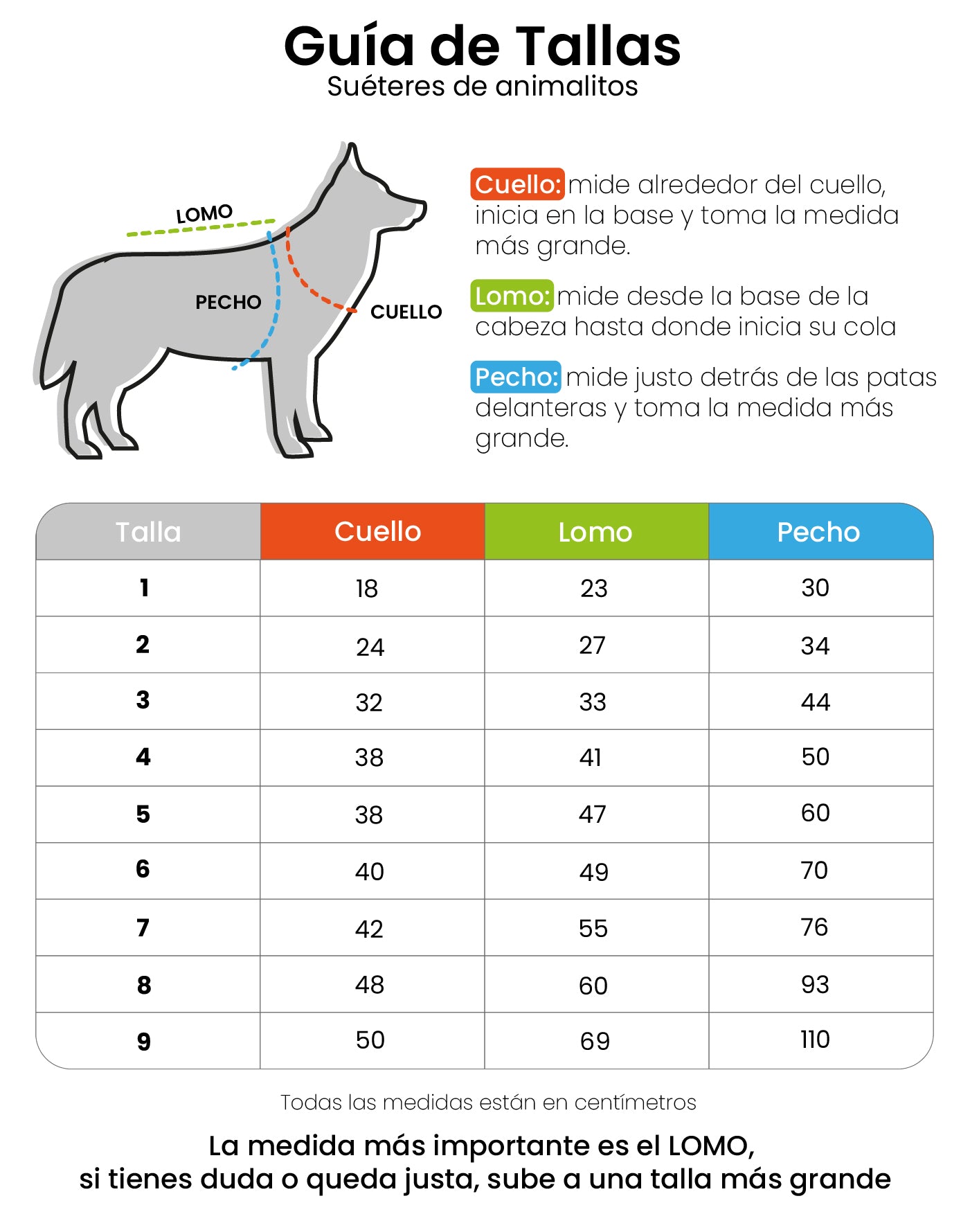 Suéteres de animalitos