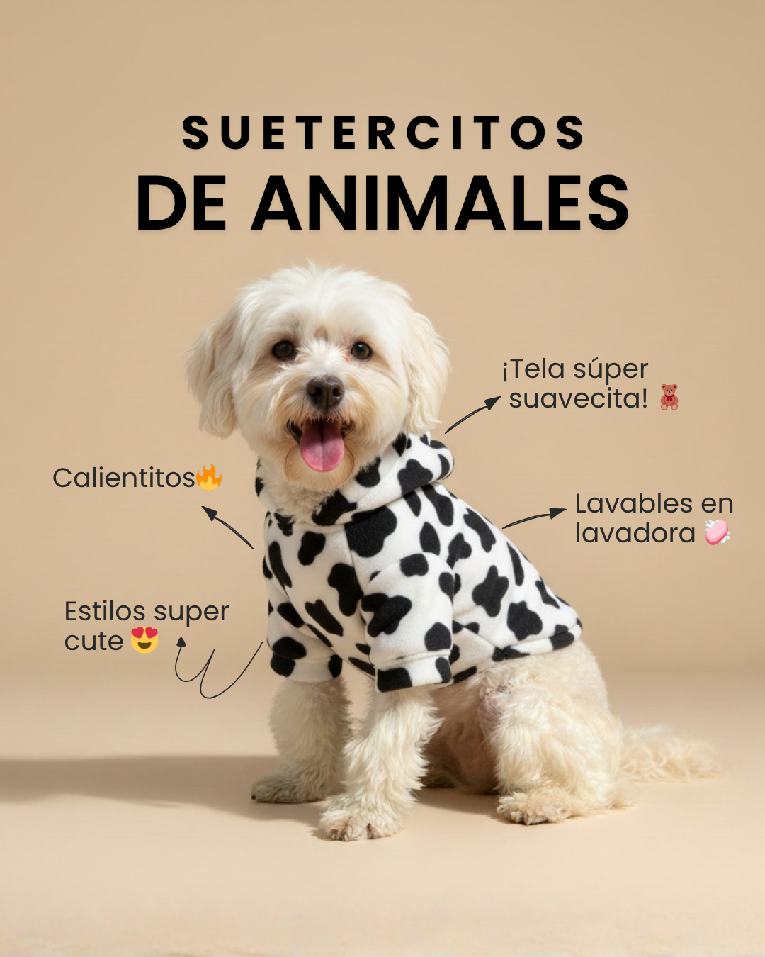 Suéteres de animalitos